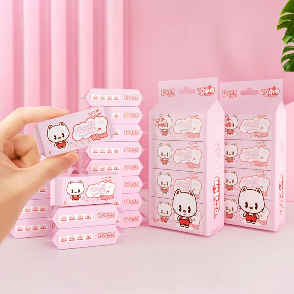 Мягкие детские влажные салфетки, большая упаковка, одноразовые свежие чистящие салфетки для чистки рта, высококачественные мини-портативные салфетки для младенцев