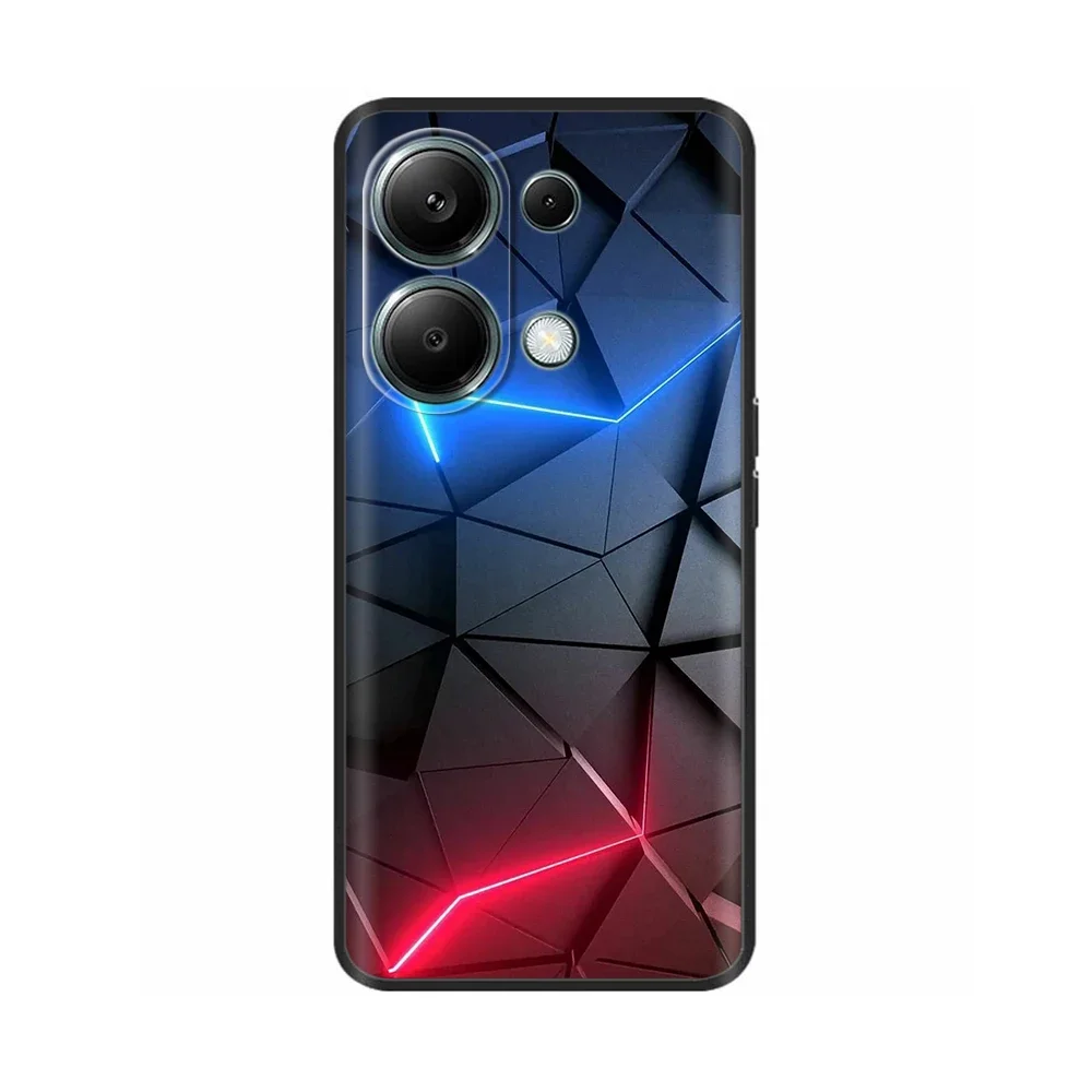 For Xiaomi Redmi Note 13 Pro 4G Case Silicone TPU Back Cover For Xiomi Redmi Note13 4G Cover Fundas Redmi Note13 Pro 4G Coque