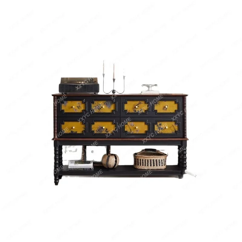Q Medieval style entrance entrance entrance cabinet, living room,  storage and dining side cabinet