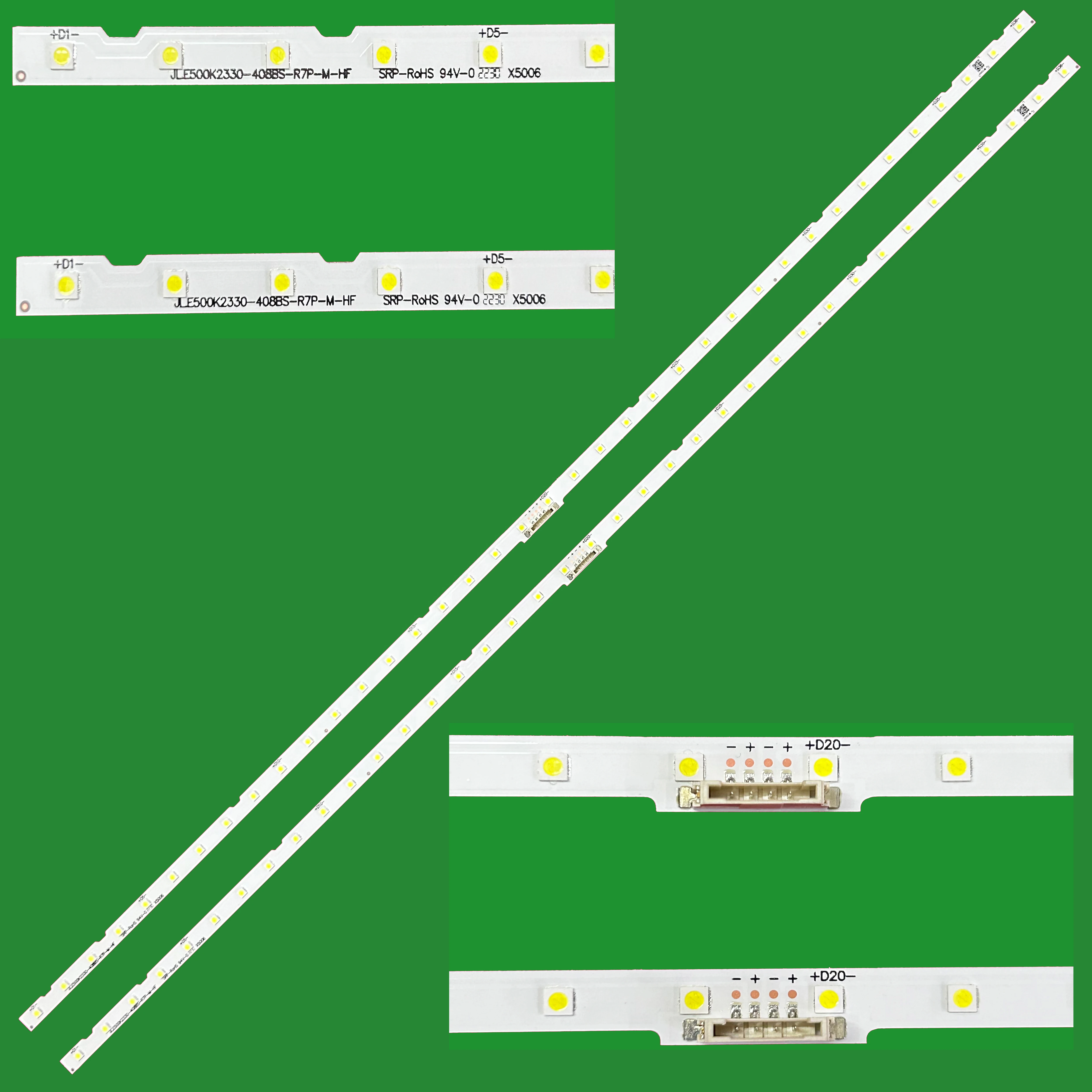 5SET LED backlight strip for 50NU7100 UN50NU7100 UE50NU7100 UE50NU7400 UN50NU7400 UE50NU7020 UN50NU6900 UE50NU7090