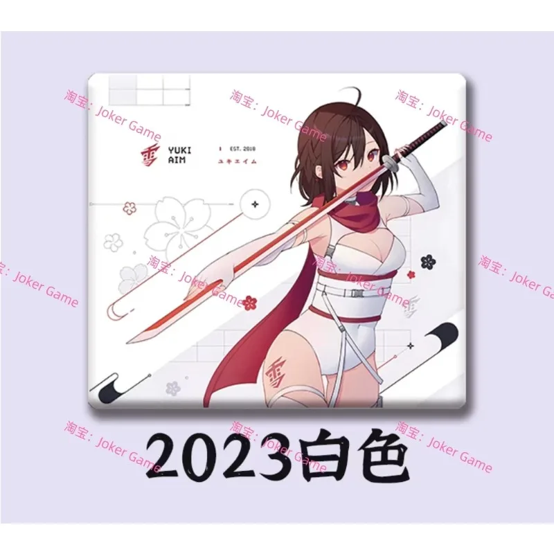 YUKI AIM Glass Mouse Pad Gaming FPS Tempered Glass Copy Edition Mouse Pad Smooth Professional Customized Gifts Mouse Pad