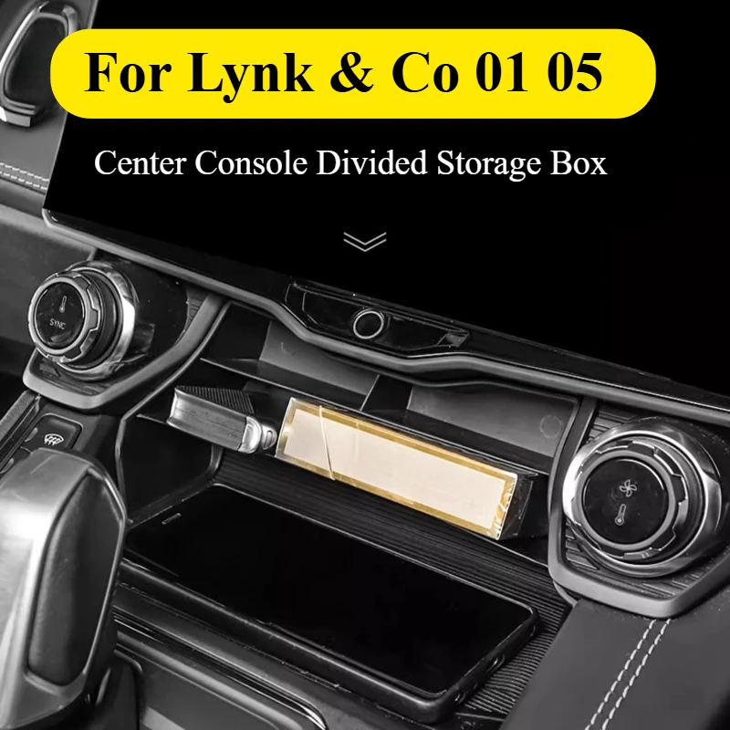 

Органайзер для центральной консоли Lynk&Co 01 05 2021-2023, АБС-пластик, для хранения и порядка, автомобильные аксессуары