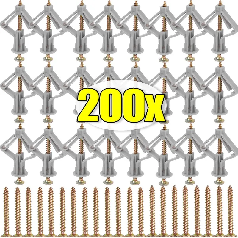 الجصي وتد تثبيت المسمار طائرة توسيع المكونات الأنابيب الحفر الذاتي توسيع المسمار أنبوب الجبس مجلس دريوال مرساة الترباس