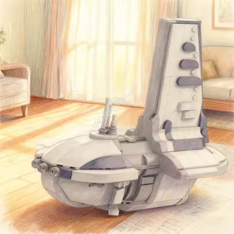 592pcs MOC Separatist Sheathipede Class Shuttle Star Battle Model Building Blocks Construction Christmas Gifts Idea Toys Brick