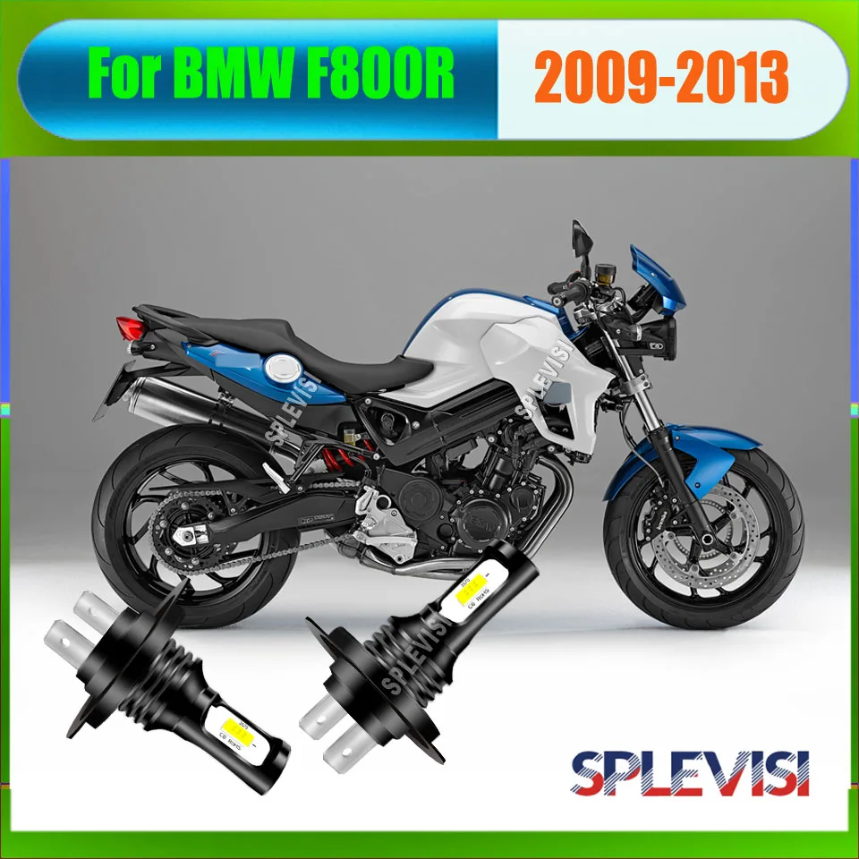 

12v 6000k motorcycle led lights headlamp spreading the light evenly in front of your moto For BMW F800R 2009 2010 2011 2012 2013