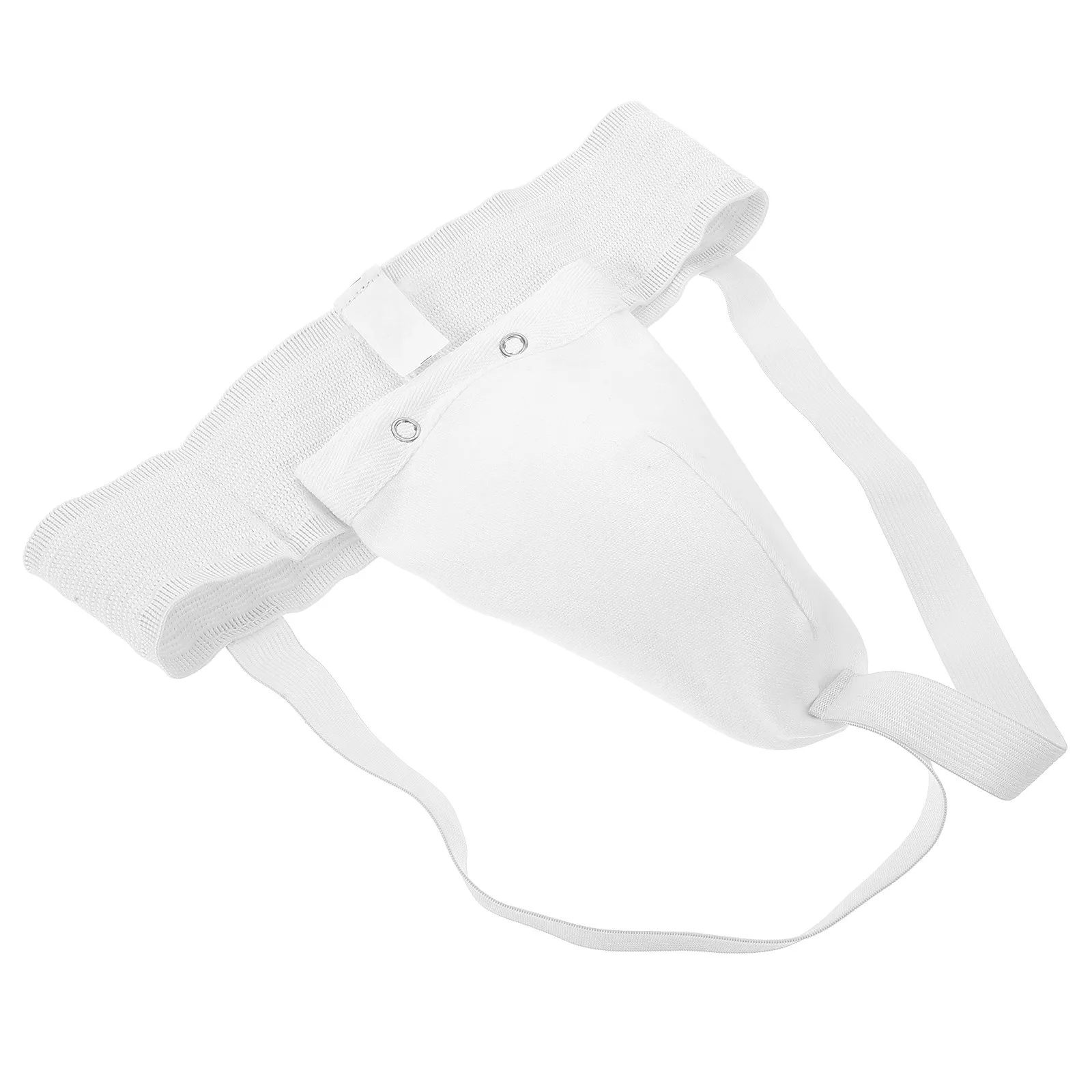 Men Crotch Protector Breathable Latex Cotton Groin Guard Ergonomic Design Shock Absorption Taekwondo Boxing Karate Training Gear view 6