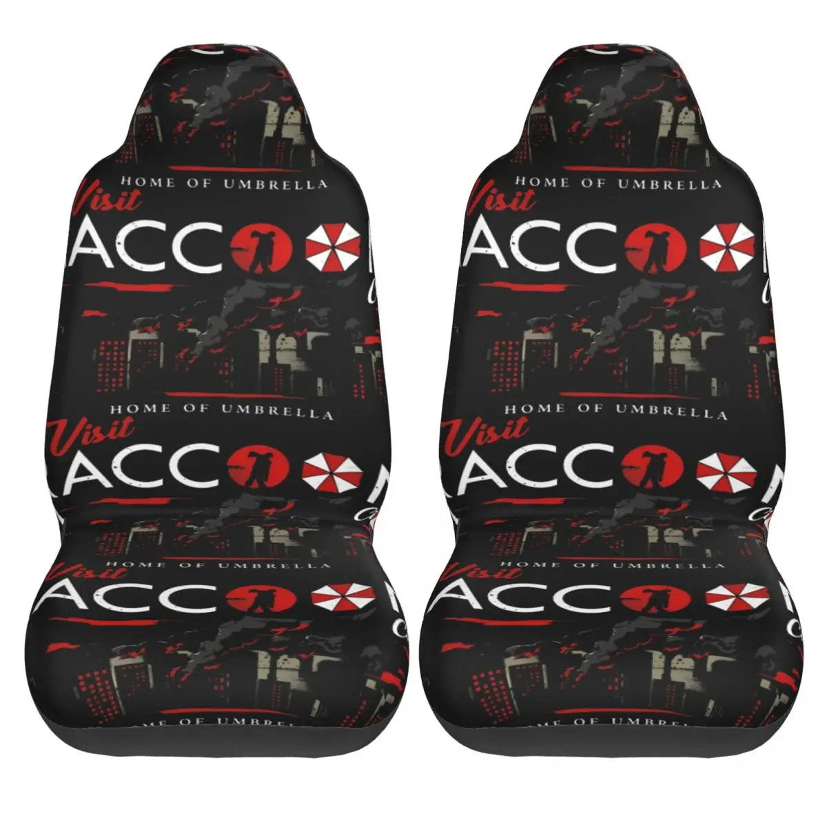 Resident Visit Eviled Universal Car Seat Cover Protector Interior Accessories For SUV Game Umbrella Seat Covers Fiber Fishing