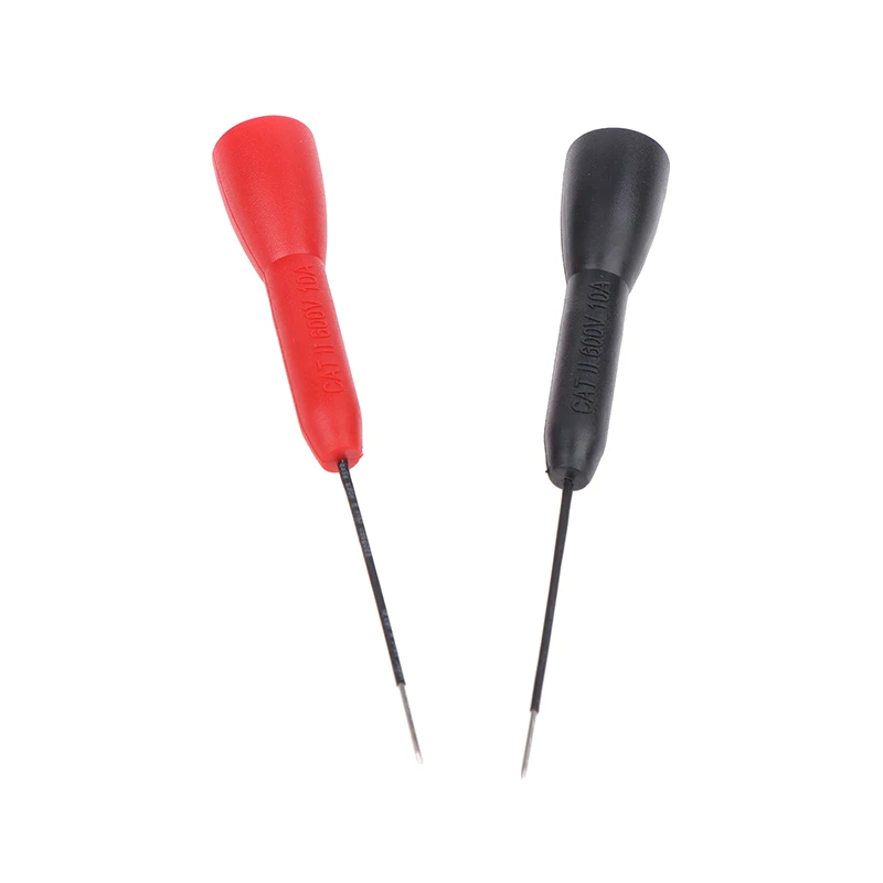 1Pair Non-destructive Multimeter Test Needles 0.7MM Flexible Extension Replacement Probe Multimeter Test Probes Auto Tools