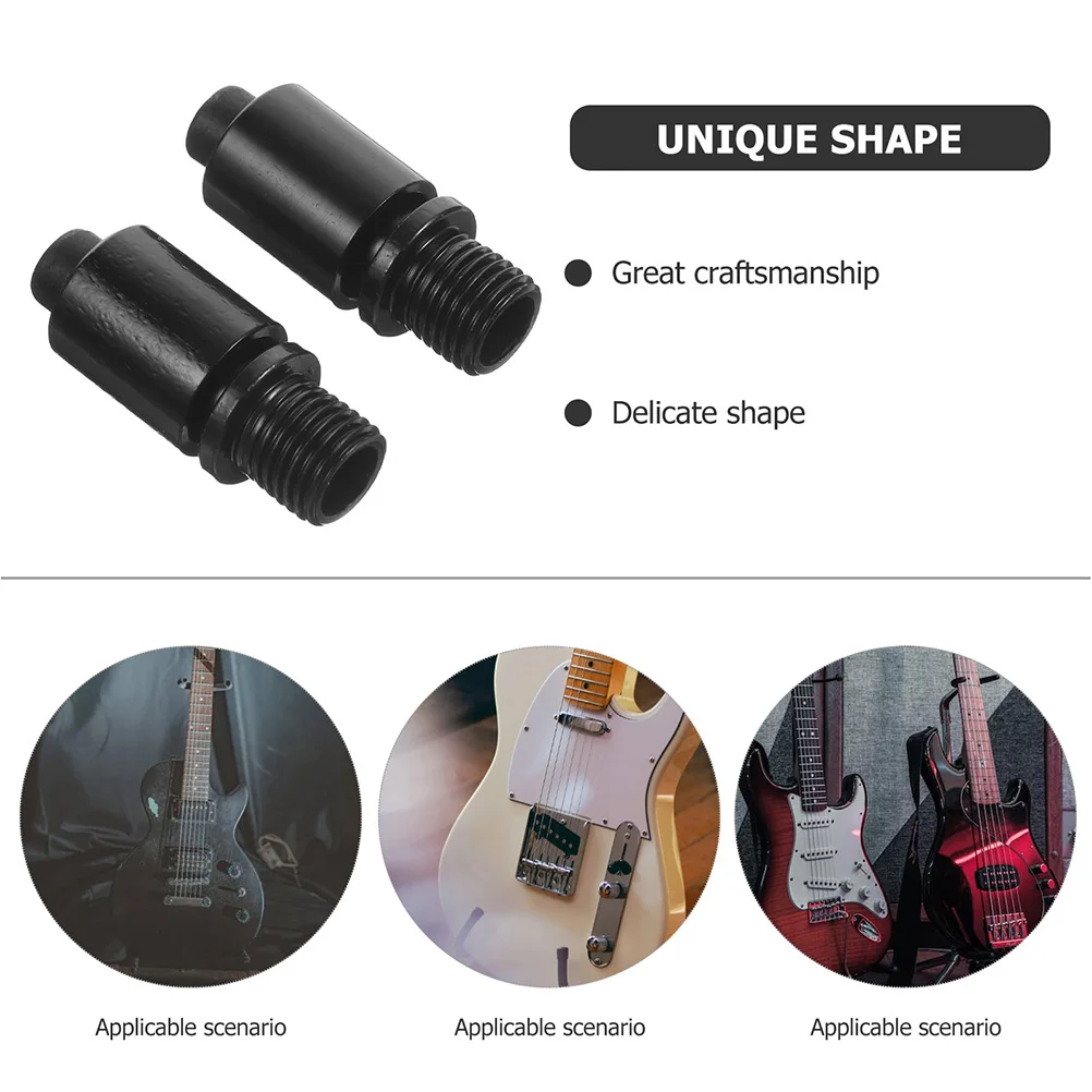 

4 Pcs Mounting Holes Electric Guitar Shaker Jack Accessories Metal Tremolo Arm Sockets