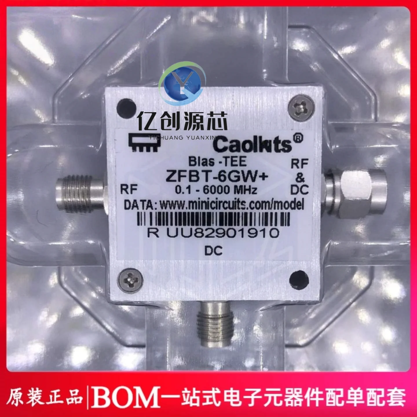 100% brand new original bias three-way ZFBT-6GW+ 0.1-6000MHz Mini-Circuits
