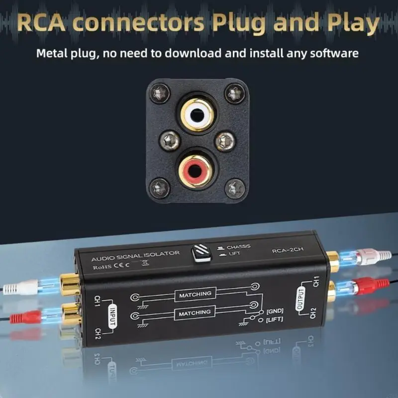 음악 애호가를위한 27RA 품질 사운드 연결 음악 신호 차단기