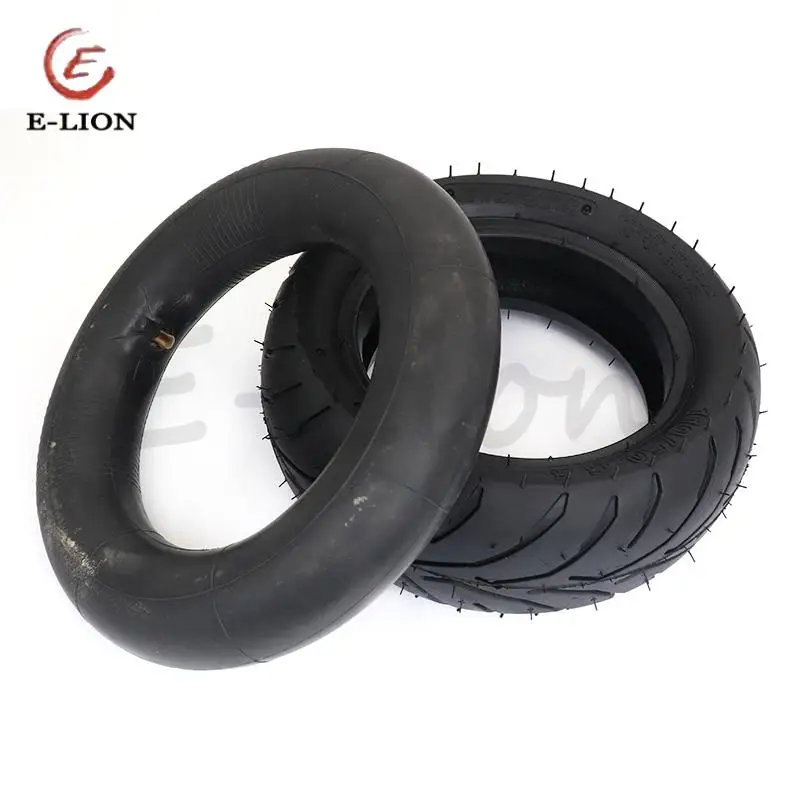 11Inch 110/50-6.5 Rear Tire& 90/65-6.5 Front Tire Bent Valve fits 49cc Mini Dirt Bike e Scooter Mini Moto