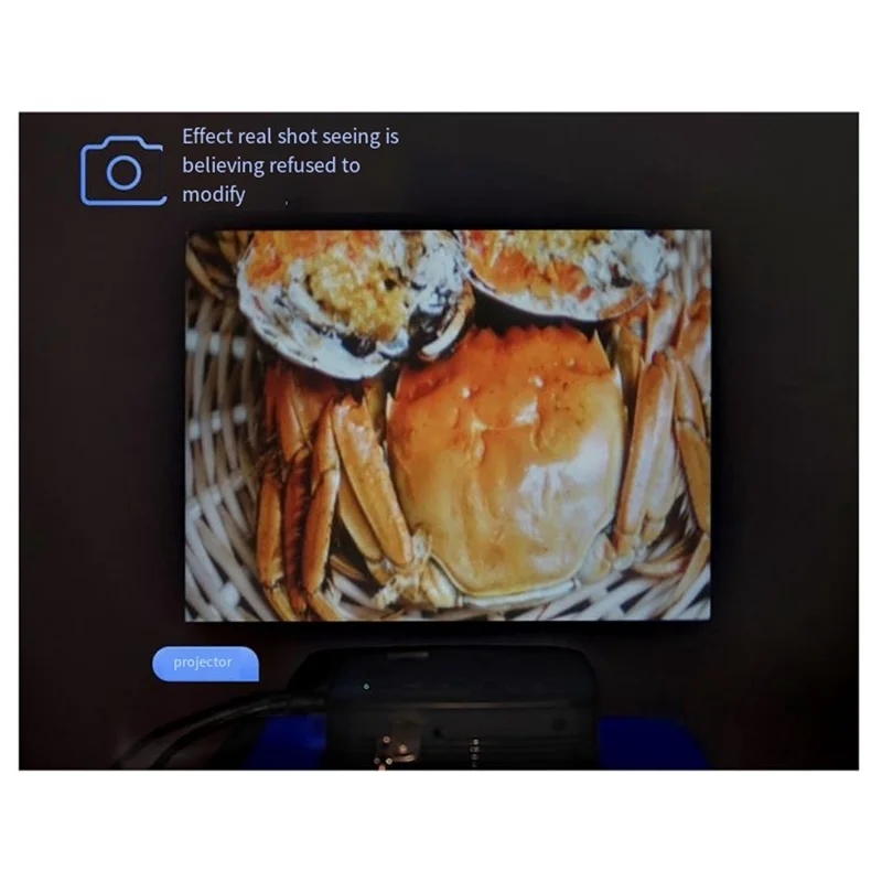 Проектор BAAY 1920X1080p T11, многофункциональный домашний проектор, мини-портативный проектор с тем же экраном