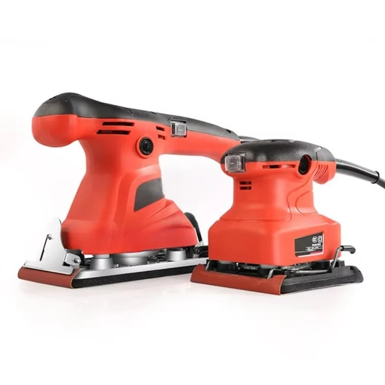 أدوات كهربائية محمولة بقدرة 240 وات، ماكينة سنفرة كهربائية مدارية عشوائية مع ورق صنفرة، ملمع جمع الغبار القوي #1