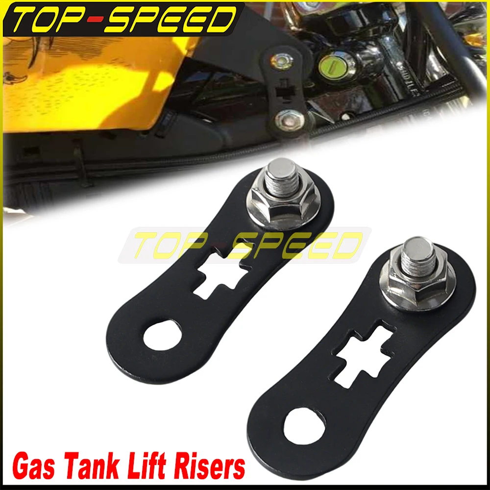 

For Harley Sportster XL 1200 883 XL1200V XL883 L Iron 48 72 86-17 Motorcycle Gas Fuel Tank Lift Bracket Riser Durable Extension