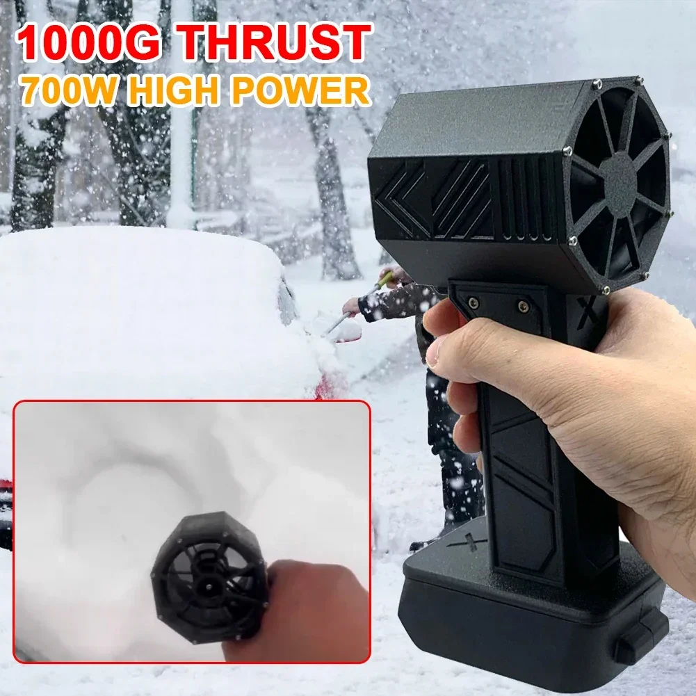 

Handheld Ducted Turbofan 50mm Brushless Motor Jet Fan 1000g Thrust Car Washer 700W High Power Dust Blower Keyboard Cleaning Tool