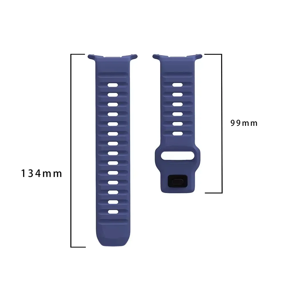 Tali jam tangan Samsung Galaxy, silikon olahraga tanpa celah, pita Ultra 47mm untuk jam tangan gelang pengganti Ultra