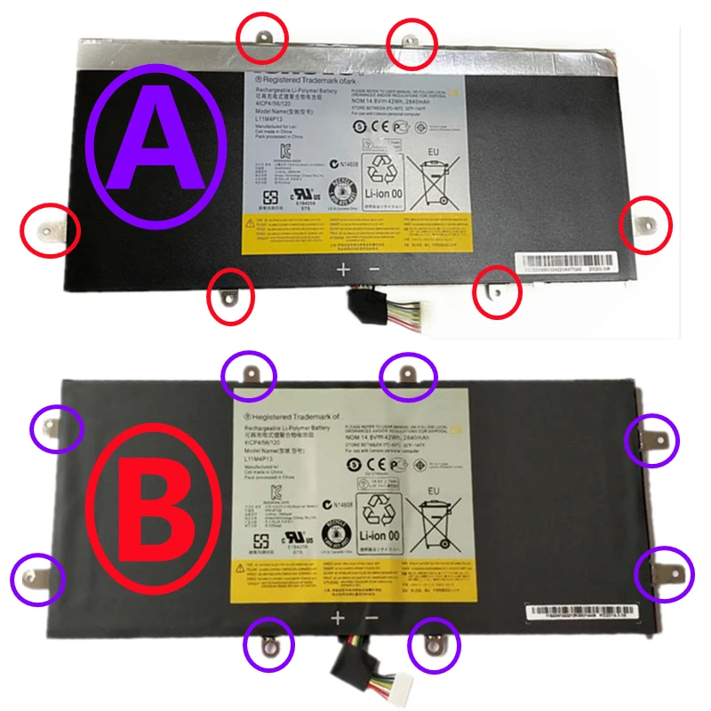 Аккумулятор L11M4P13 4ICP4/56/120 4ICP4/56/126 для ноутбука Lenovo IdeaPad Yoga 11 11S 11S-IFI 11-ITH 11-TTH Ultrabook 14,8 в 42 Вт/ч