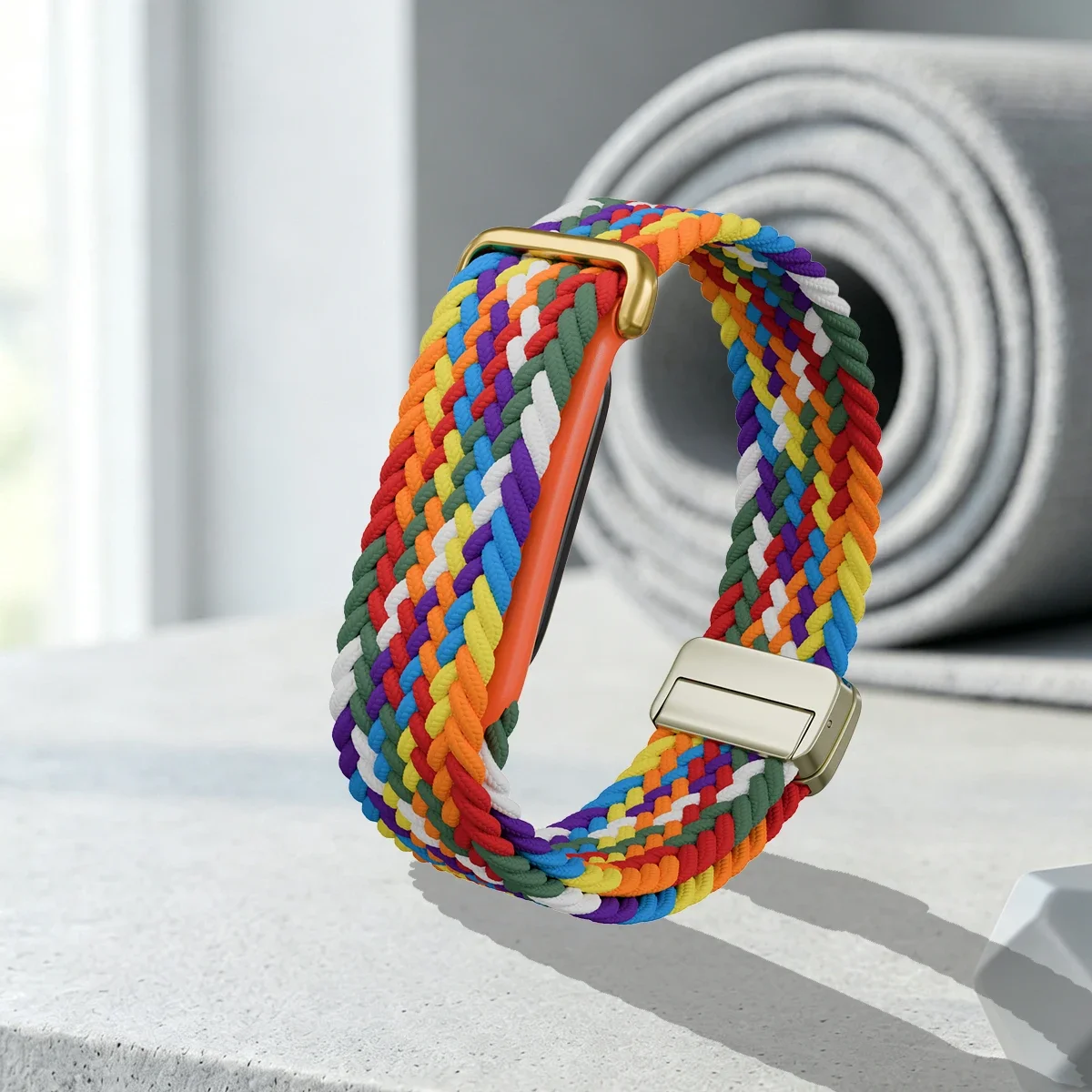 Nylon-Geflechtband für Google Fitbit Air Armbänder Fitness-Ersatzband Magnetisches Armband für Google Fitbit Air Sport-Armband – Detail 11