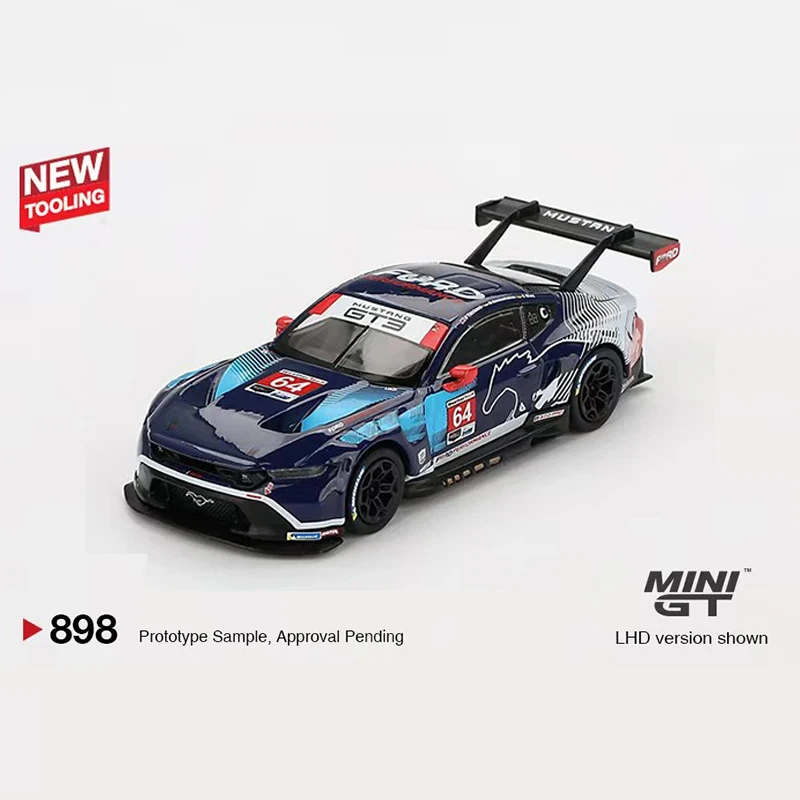 PreSale MINIGT 898 1:64 Mustang Multimatic Motorsports Diecast Model Collection Toys