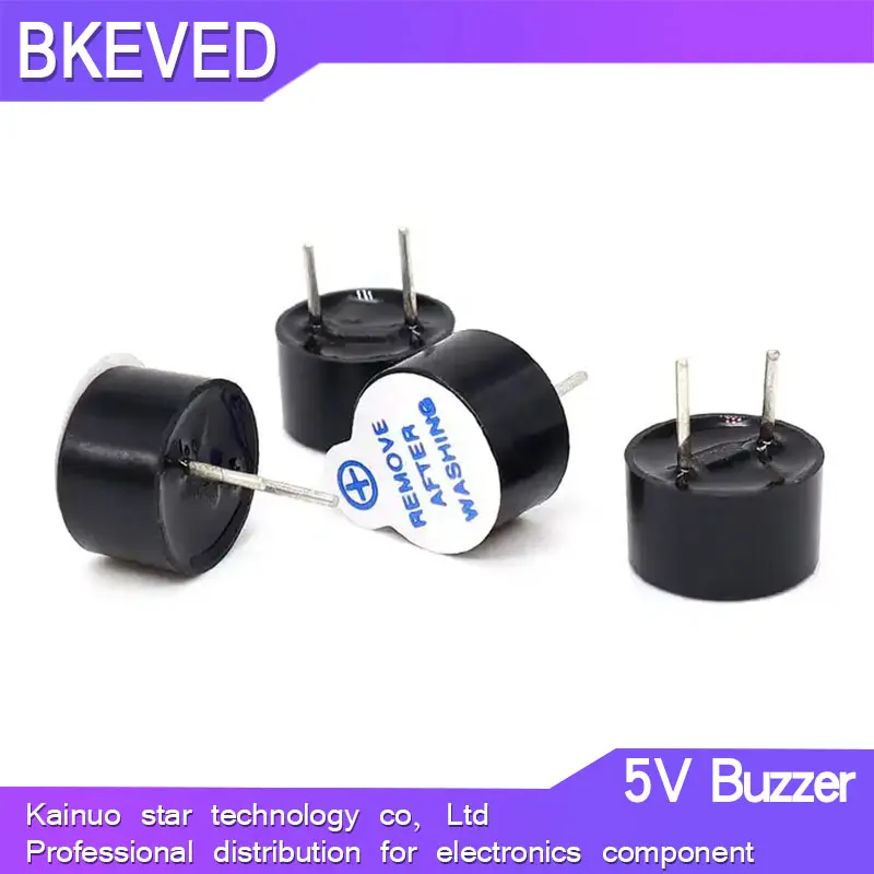 10pcs Active Buzzer Alarm 3V 5V 15V 12*9.5mm Sounder speaker Buzzer