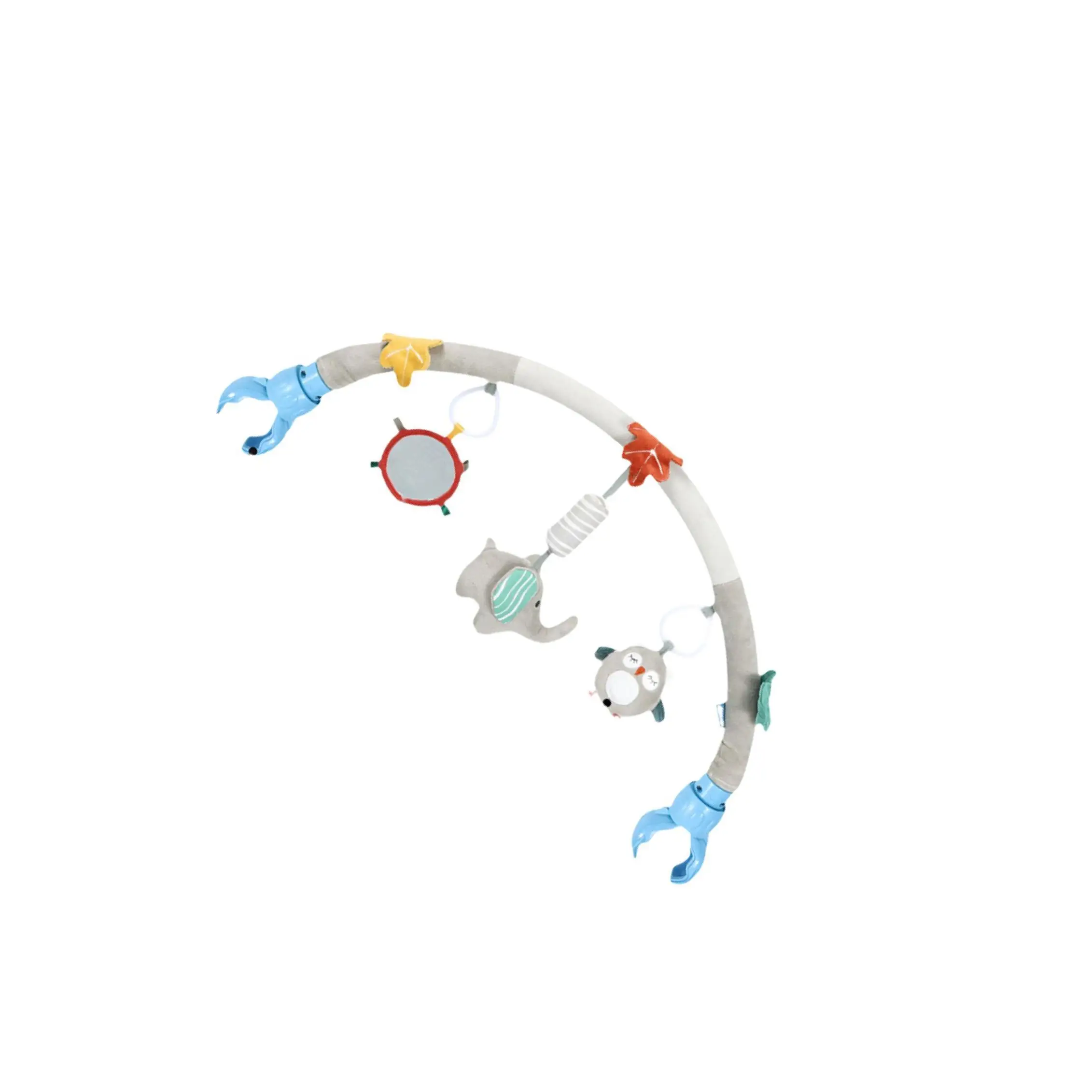 Baby Kinderwagen Bogen Spielzeug Aktivität Spielzeug Sitz Spielzeug für Kinderwagen Babys 0-12 Monate Elefant