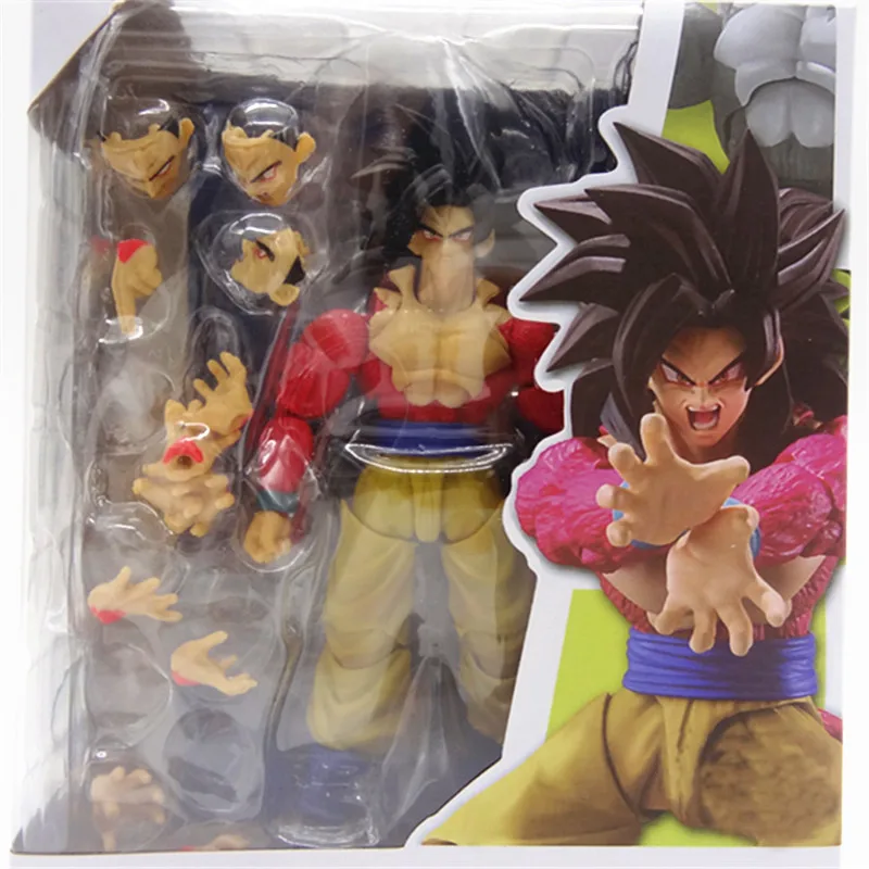 15cm Dragon Ball Anime Figure Son Goku Vegeta SFH Peripheral Action Figure Desktop Decoration Ornament Birthday Gift Toys Kids