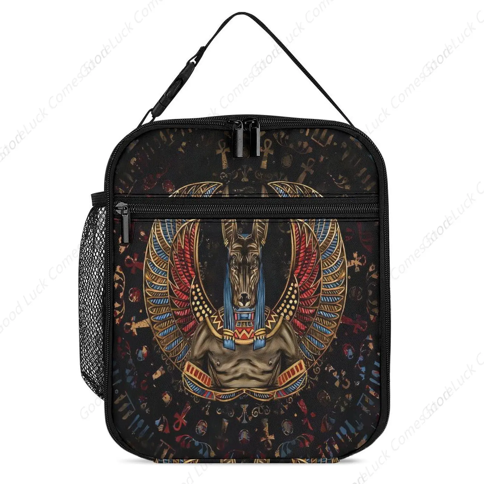 

Egyptian God Lunch Box for Men & Women Durable Lunch Bag for Adults Reusable Small Lunchbox