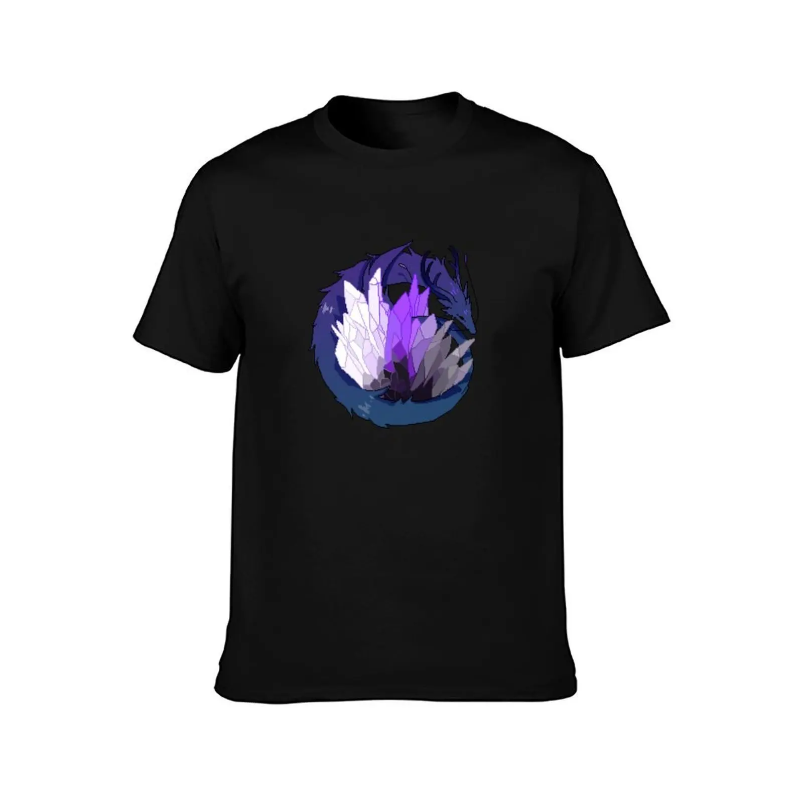 Demisexual Flag LGBT Pride Dragon (Requested) T-Shirt, Summer Casual Cotton Tee, Oversized Streetwear Tops, Unisex Men Women