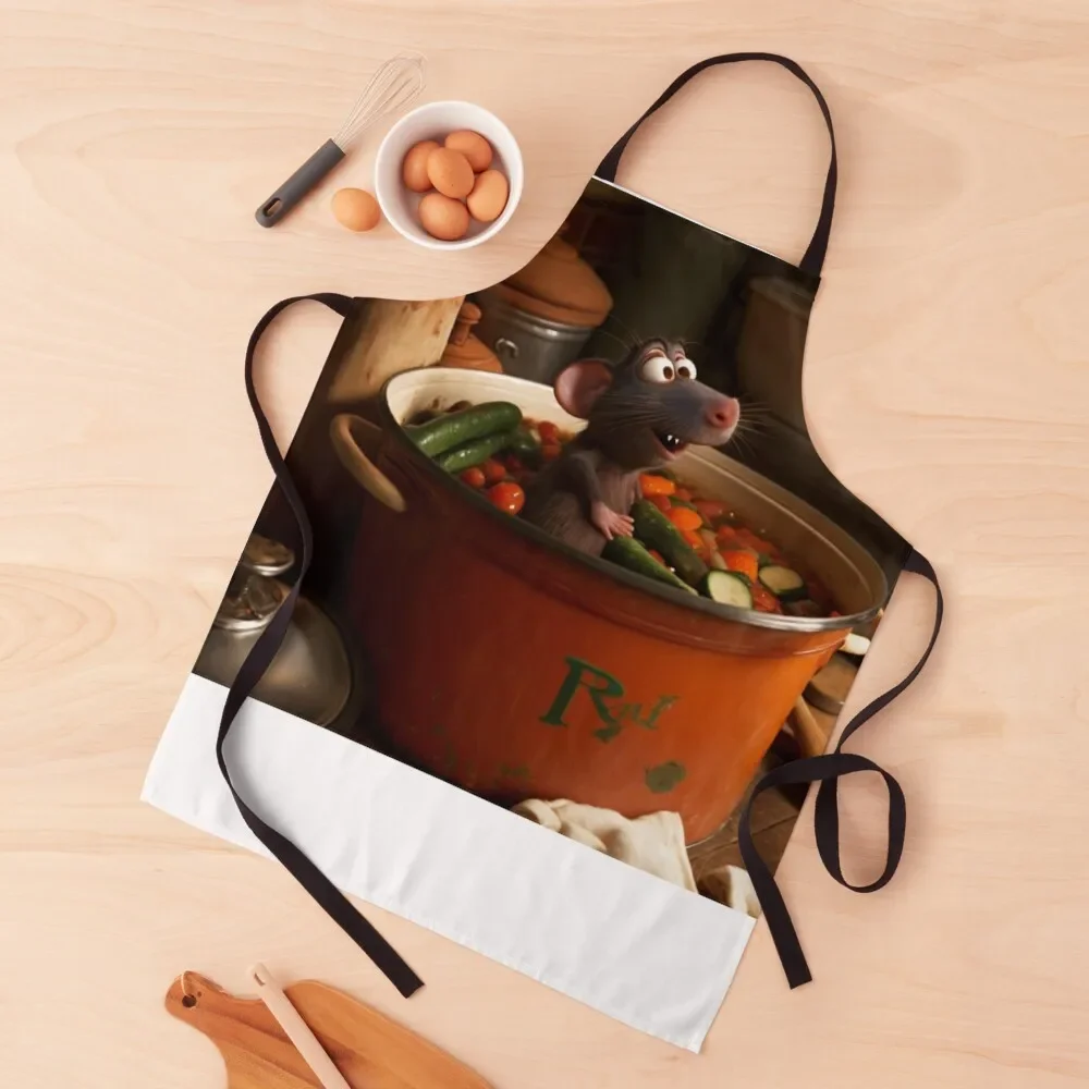 

ratatouille Apron Kitchen Household Items for home useful pieces Apron