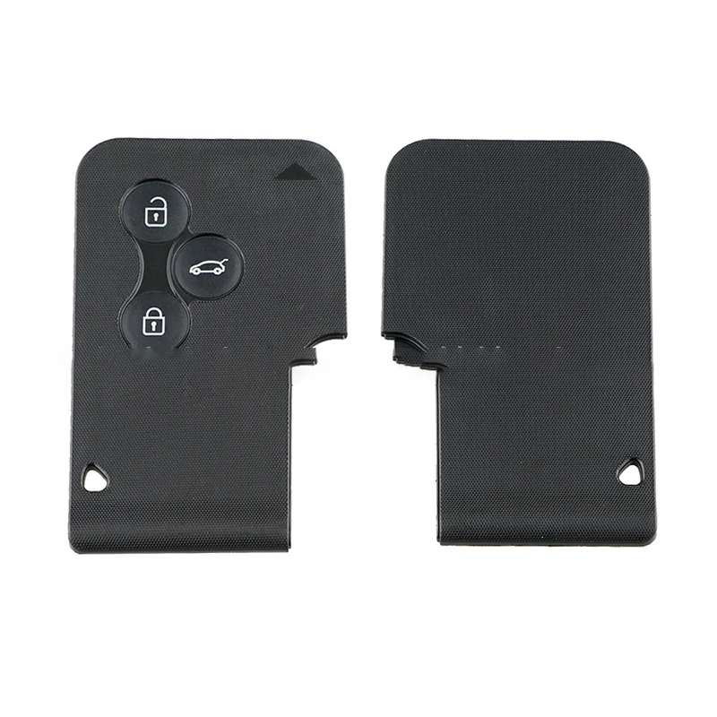 Replacement 3 Buttons Smart Card Car Key Shell for Renault Megane 2 3 Koleos Scenic Case Cover