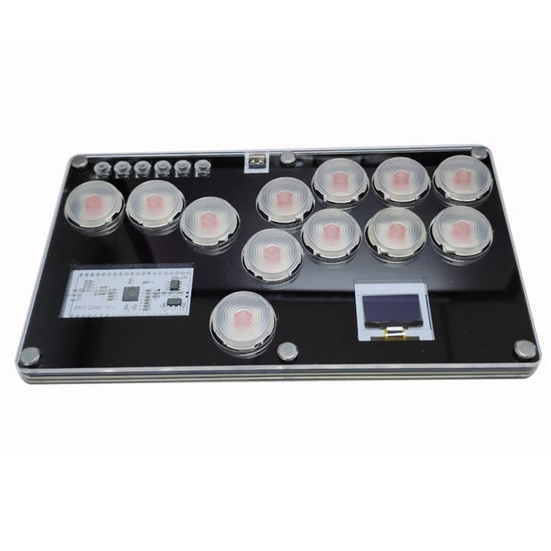 

SKY2040 Fighting Hitbox Arcade Stick Joystick Fight Stick Game Controller Game For PS4 Joystick Game Covered Keyboard