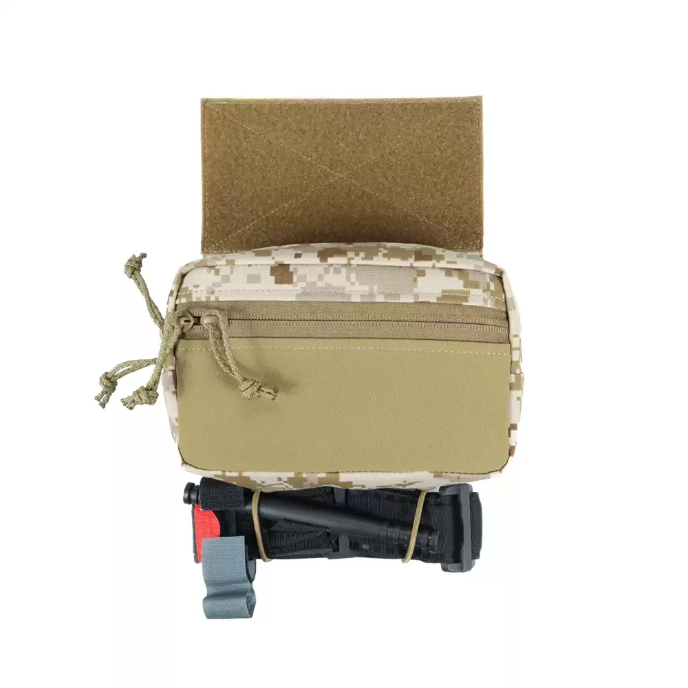 Taktische MK3 Chest Rig Sub-Abdominal-Tasche Drop Pouch für MK3 FCSK JPC Jagdweste Ausrüstung Outdoor-Equipment