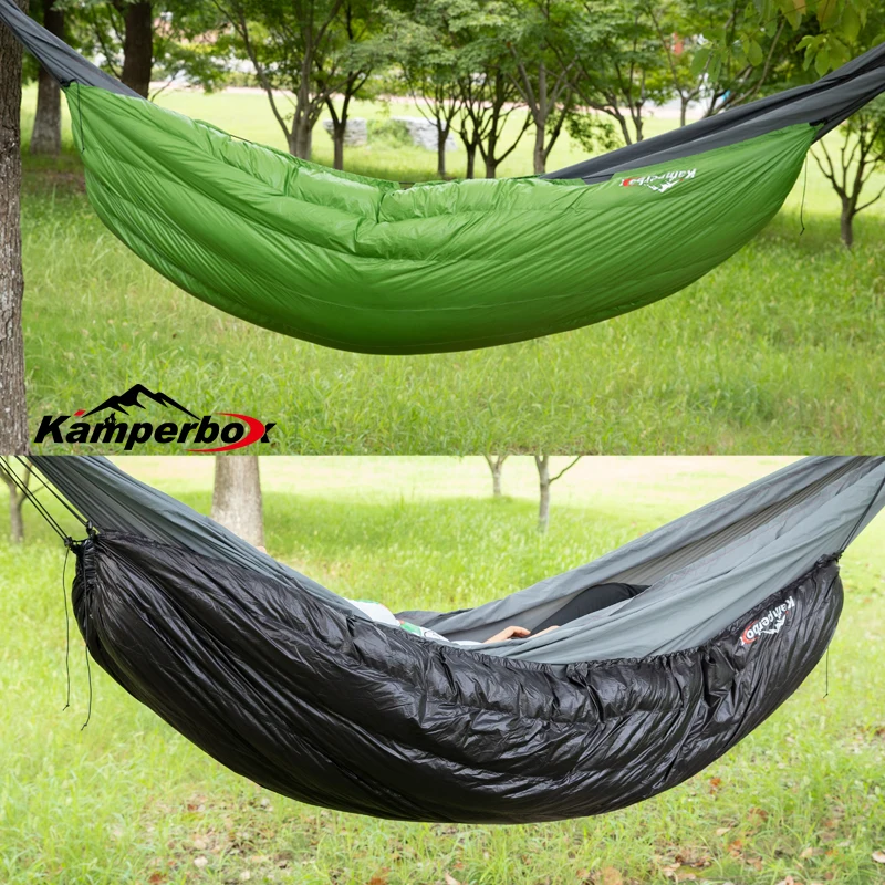 Kamperbox Underquilt Sleeping Bag Down Blanket Hybrid Sleeping Bag Camping Quilt Sleeping Bag