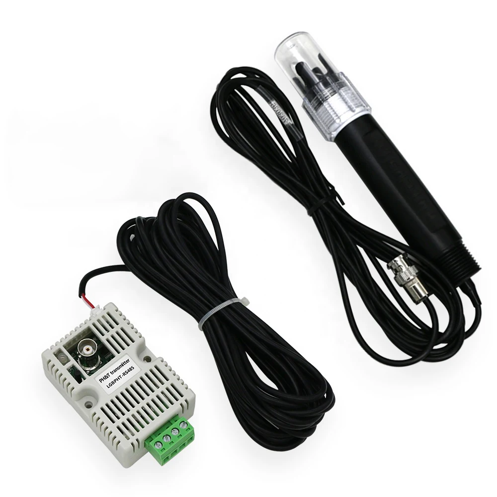 

Digital 0-5V 0-10V RS485 4-20mA Output Temperature Controller Probe Kit Analog Ph Sensor for Water