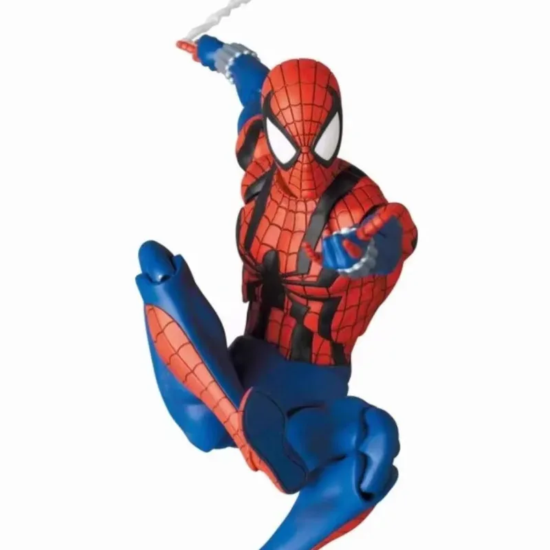 Spiderman Ben Reilly Scarlet Spider Figuur Anime MAFEX 143 Spider-Man Comic Ver. Actiefiguren Peter Parker PVC-model speelgoedcadeau