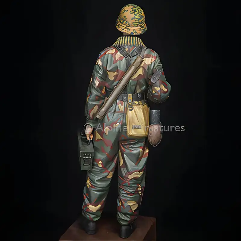 Figurine de soldat en résine, modèle de Transport de munitions, Division blindée Gk, modèle blanc fait à la main, non assemblé et non peint, 1/16