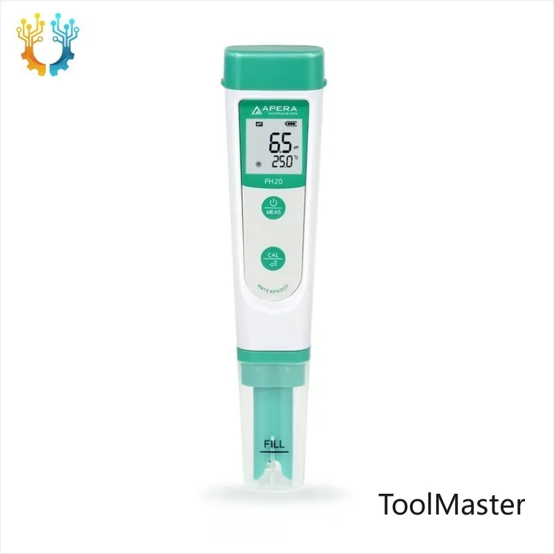 【2026】Medidor de pH de Bolsillo Veidt Weighing Apera Instruments Value Series PH20, Kit de Medidor de pH, Analizador de Calidad del Agua Multiparamétrico