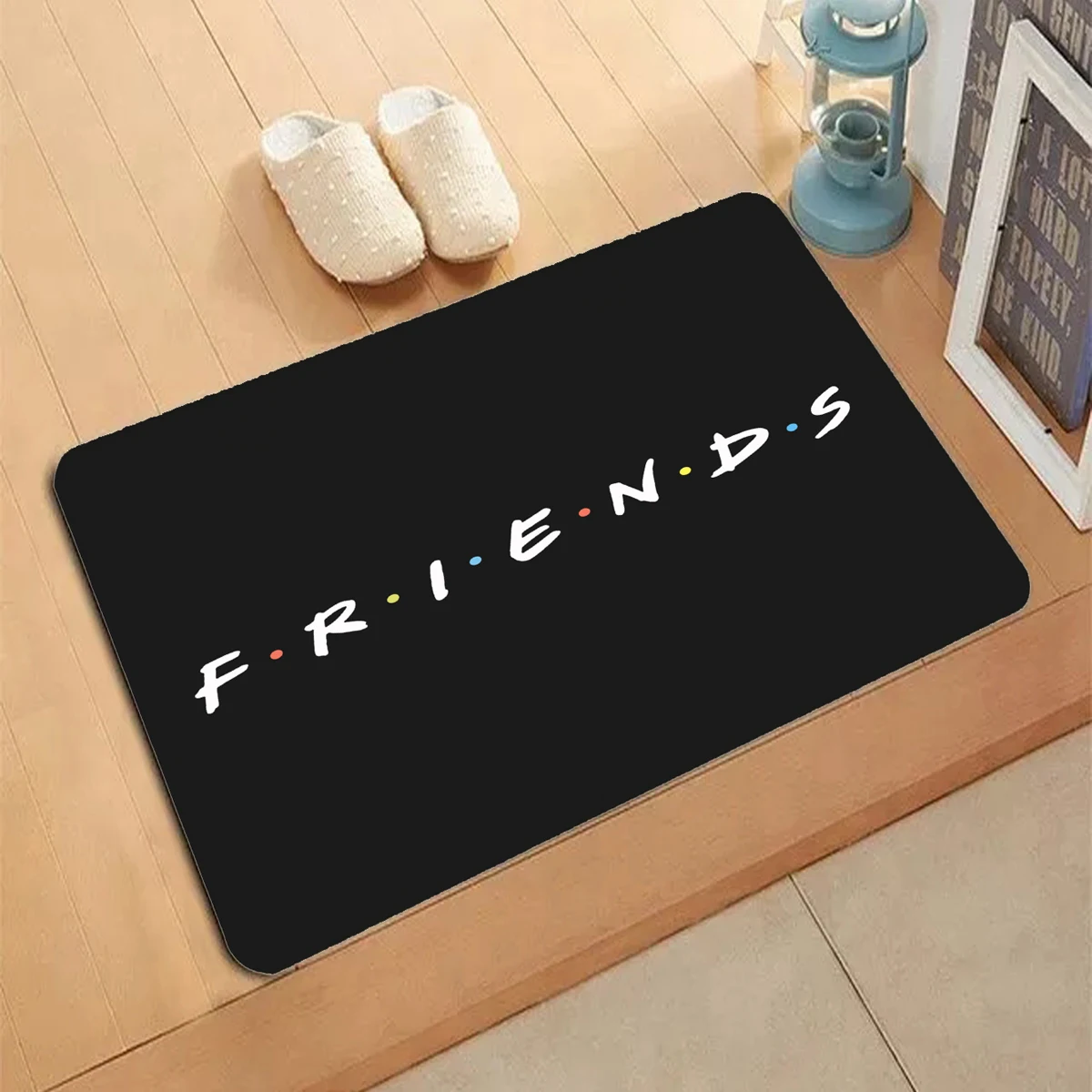 Friends Pattern Carpet Entrance Doormat Non-slip Living Room Kitchen Bedroom Decor Rug Hang Lamps Floor Mats Home Decor