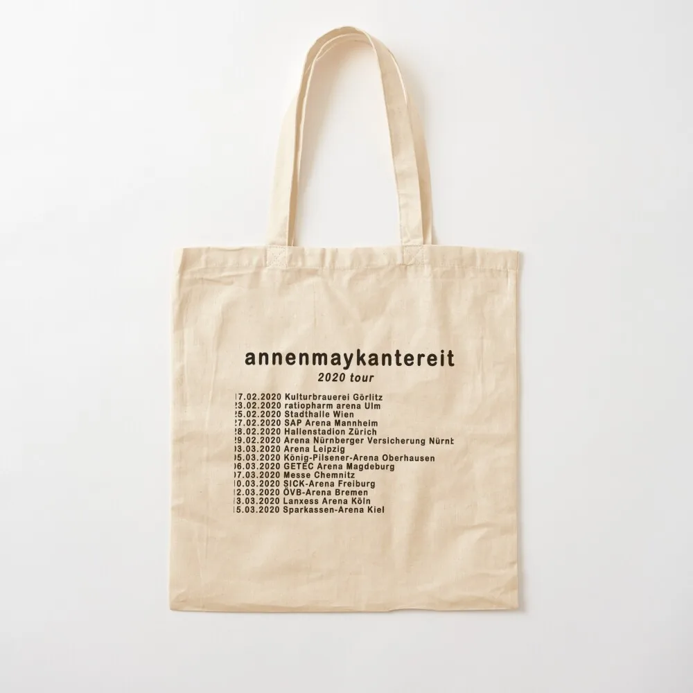 AnnenMayKantereit - 2020 Tour Tote Bag personalized tote custom bags the Canvas