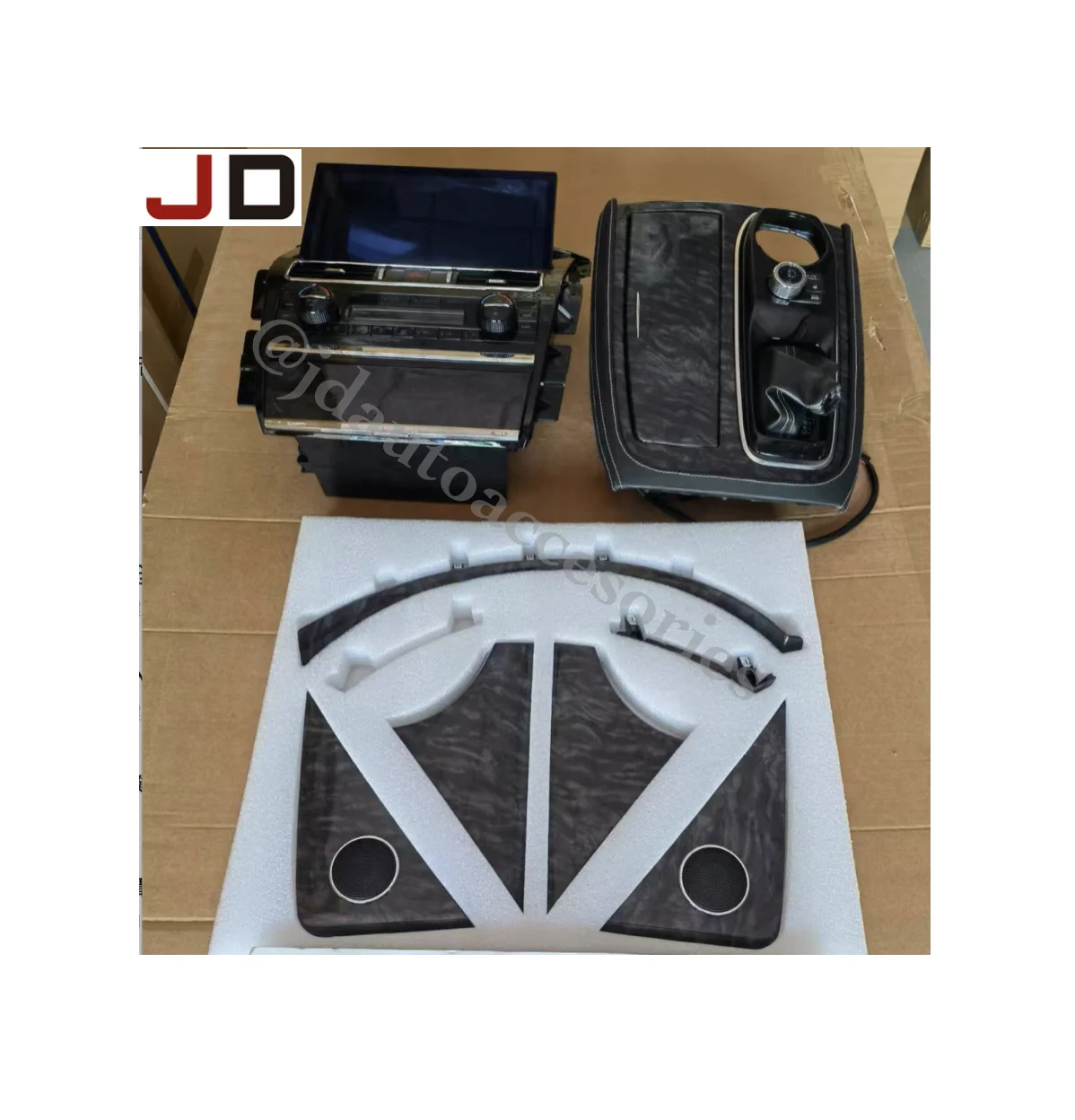 

JD AUTO High Quality New Car Dashboard Inner Inside Interior Upgrade for nissan Patrol Y62 2021 2022