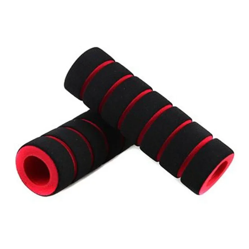 2Pc/1pair Bike Racing Bicycle Motorcycle Handle Bar Foam Sponge Grip Cover Non-slip Soft Handlebar Bike Bar Wholesale New