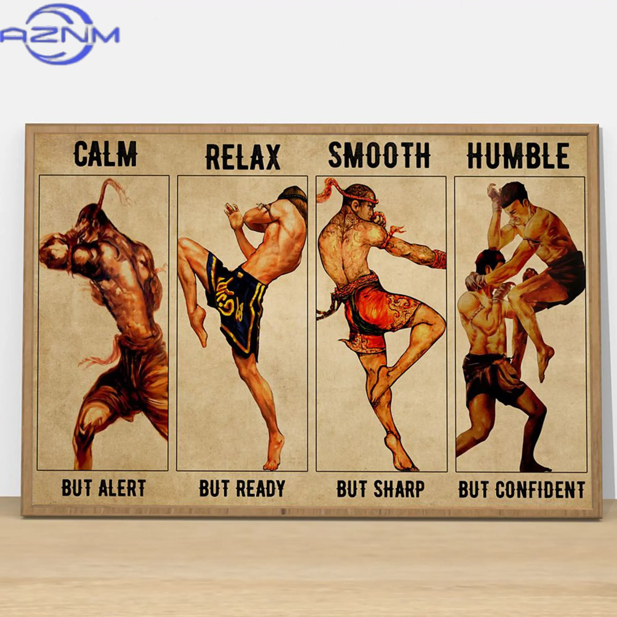Home Gym Japan - AZNM Four Moves of Muay Thai