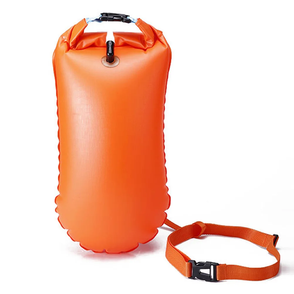 

Swim Float Ultralight Safety Float Swiming Bag for Swimmers Triathletes Snorkelers (Orange)