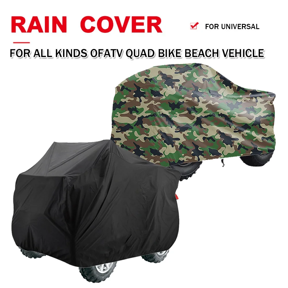 

Universal Raincoat Quad Bike ATV Scooter Vehicle Anti-UV Dustproof Waterproof Protect Rain Cover For Polaris Ranger RZR Can-Am