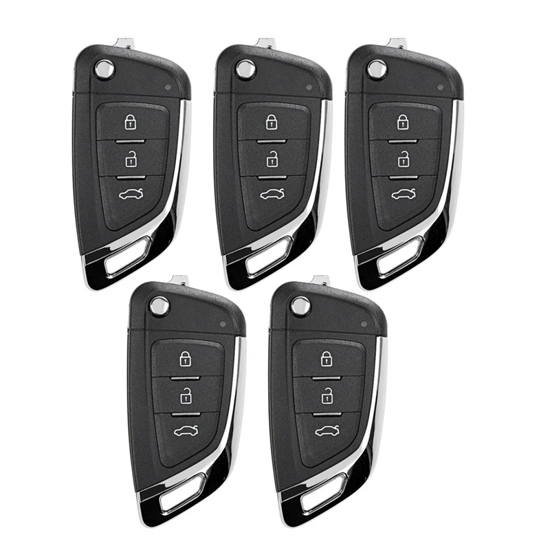 

For Xhorse XKKF03EN Universal Wire Key Flip 3 Button For Lexus Style For VVDI Key Tool 5Pcs/Lot