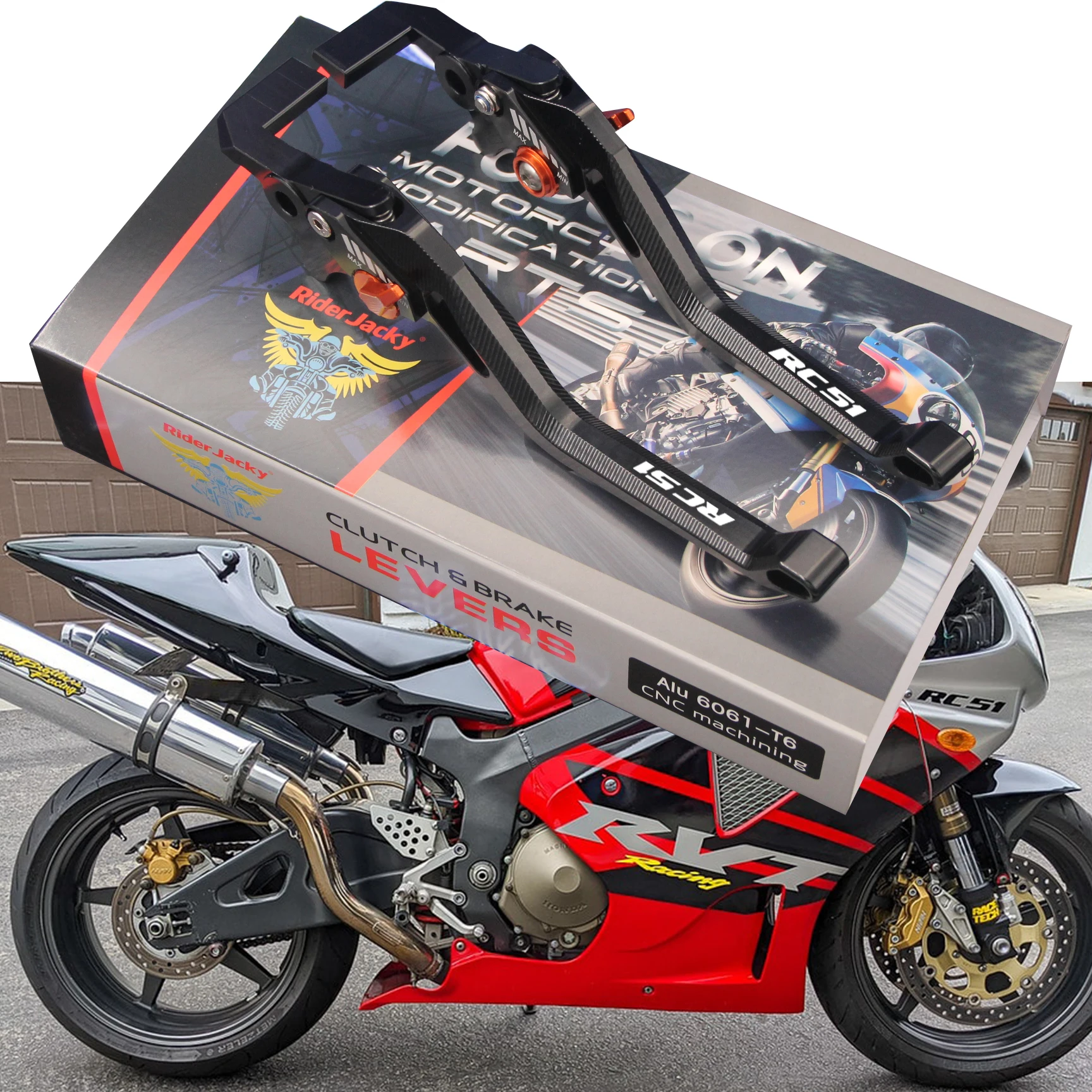 

Для Honda RC51/RVT1000 SP-1/SP-2 2000-2006 (2004 2005 RC 51, регулируемые 3D ромбические полые длинные рычаги тормозной муфты мотоцикла