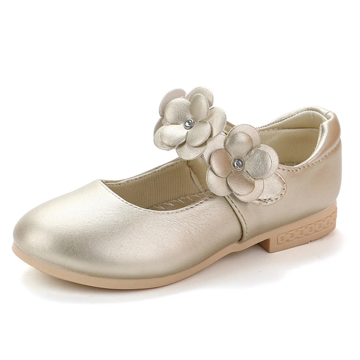 

1Pair Kids Sole Shoes Design Breathable Comfortable Prevent Foot Odor Golden Size 32 Eu31 Us13 Uk12.5 Outdoor