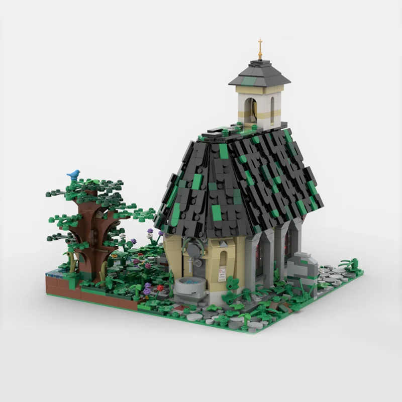 2066 個 MOC チャペルクリエイター専門モデルビルディングブロック建設組み立てアイデアレンガのおもちゃ子供クリスマスギフト誕生日