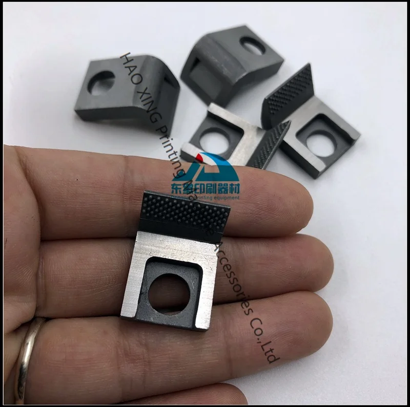 

10-компонентная накладка-захват хорошего качества для деталей печатной машины Komori, накладка-захват, запасные части для оборудования офсетной печати